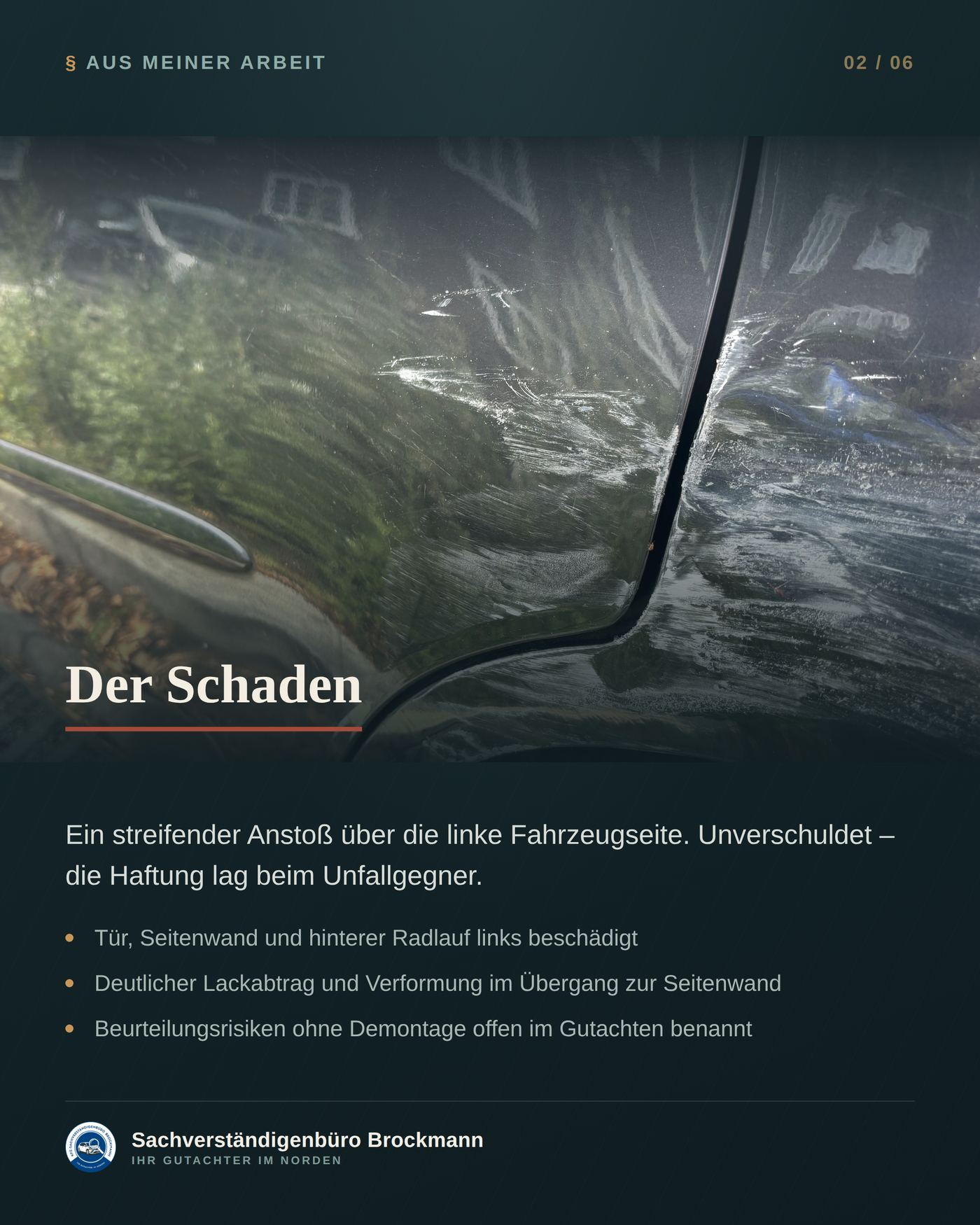 Kleinwagen von 2007 – wirtschaftlicher Totalschaden erklärt &ndash; Dokumentation Seite 2 von 6