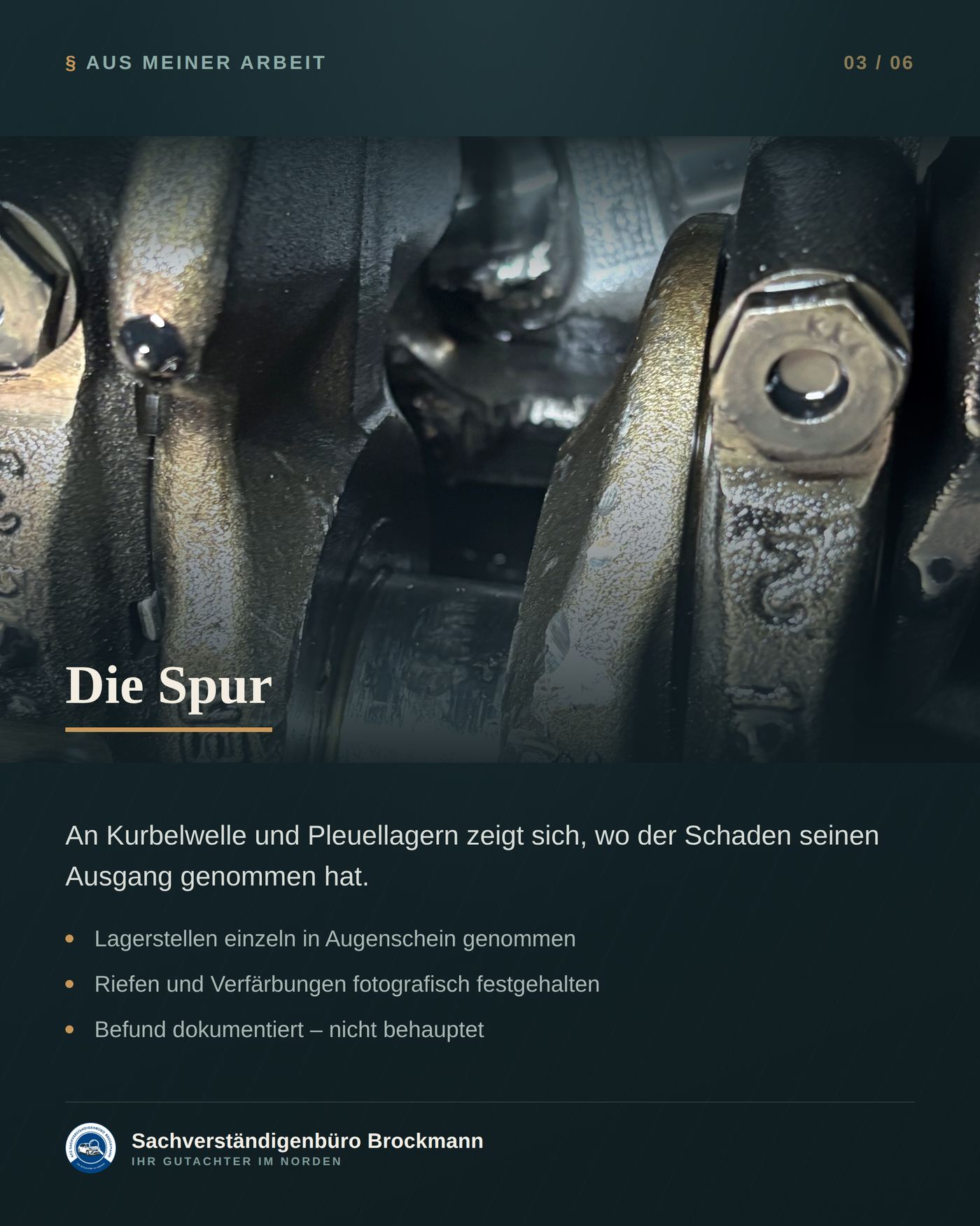 VW Transporter – Motorschaden und Schichtdickenmessung &ndash; Dokumentation Seite 3 von 6