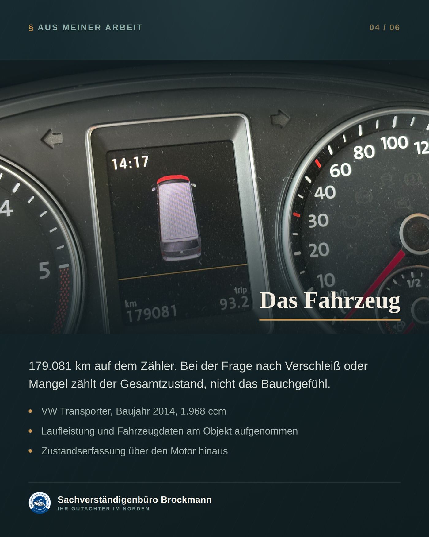 VW Transporter – Motorschaden und Schichtdickenmessung &ndash; Dokumentation Seite 4 von 6