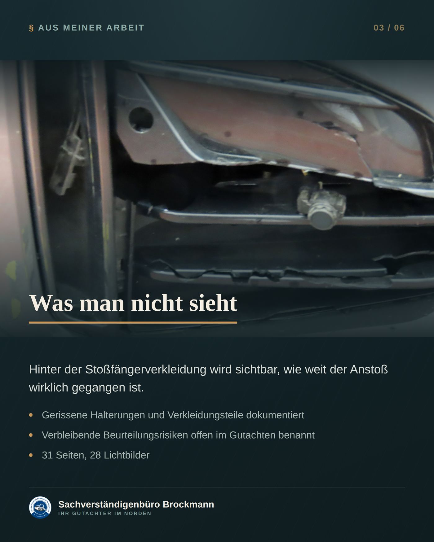 Merkantile Wertminderung nach Frontschaden an einem Gran Coupé &ndash; Dokumentation Seite 3 von 6