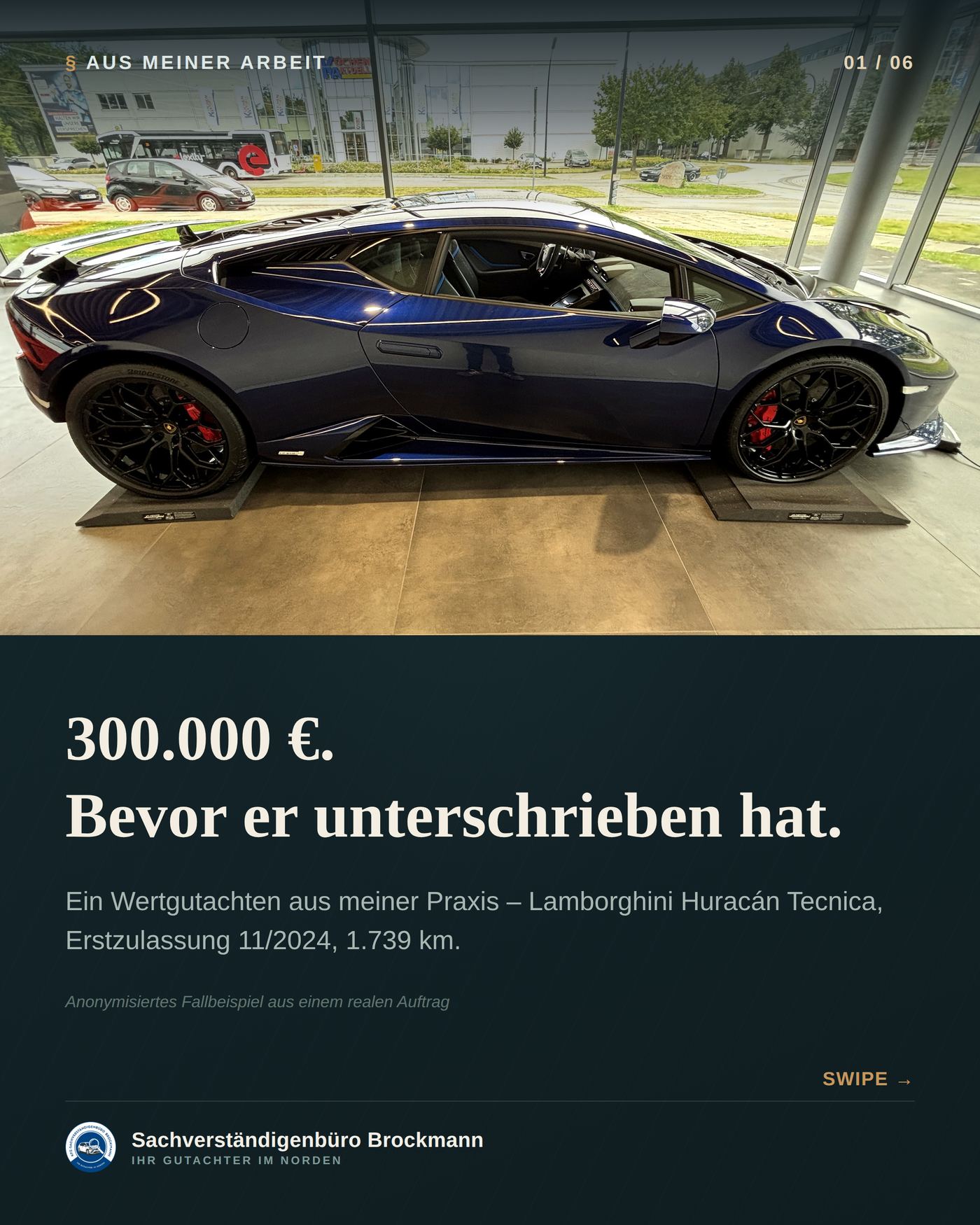 Lamborghini Huracán Tecnica – Wertgutachten vor dem Kauf