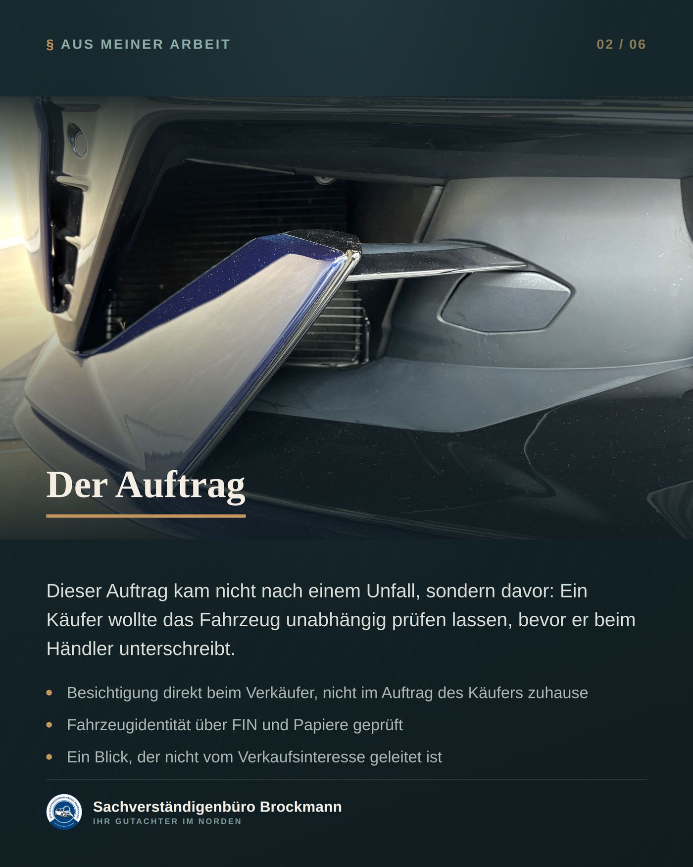 Lamborghini Huracán Tecnica – Wertgutachten vor dem Kauf – Dokumentation Seite 2 von 6