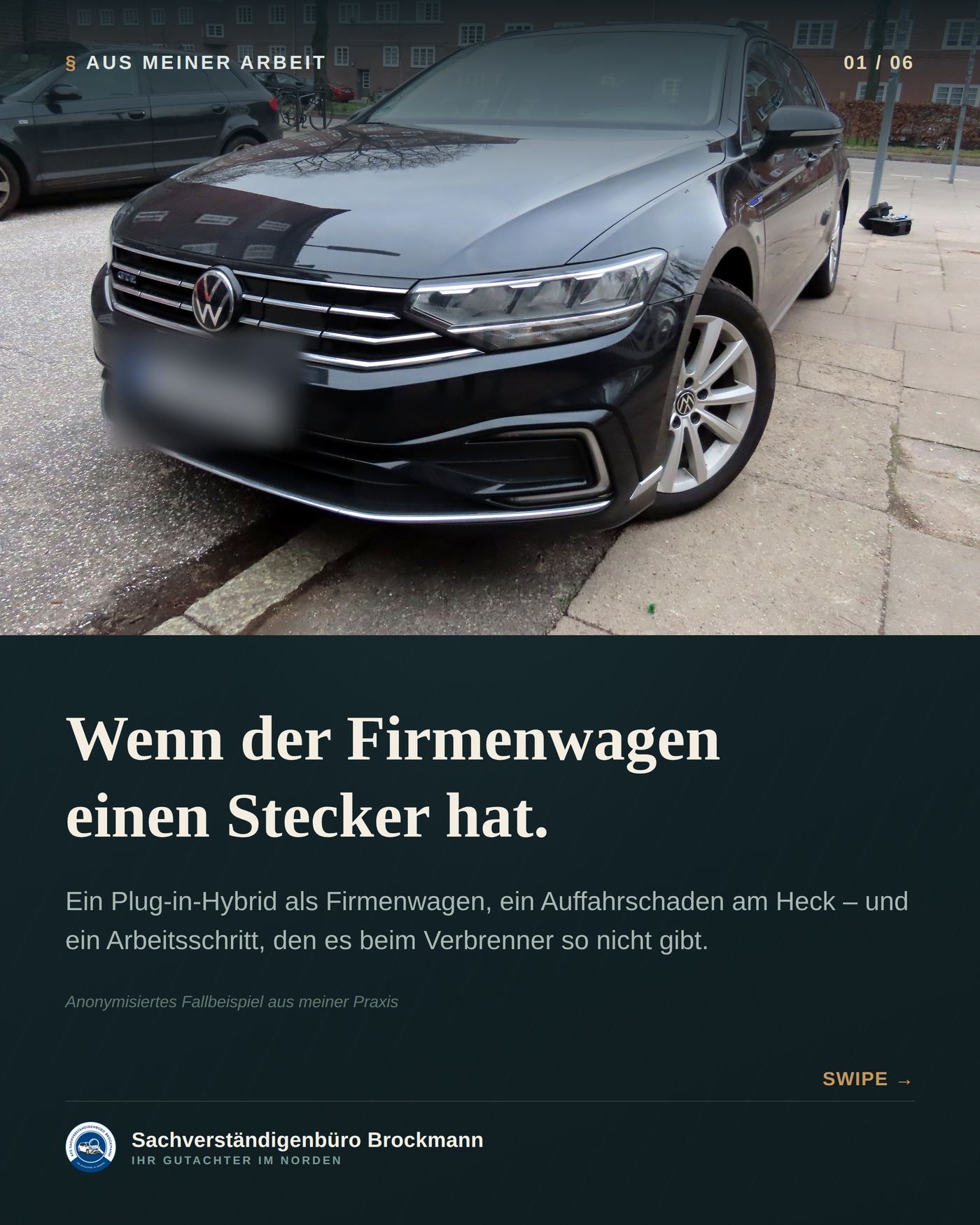 VW Passat Variant GTE – wenn der Firmenwagen einen Stecker hat
