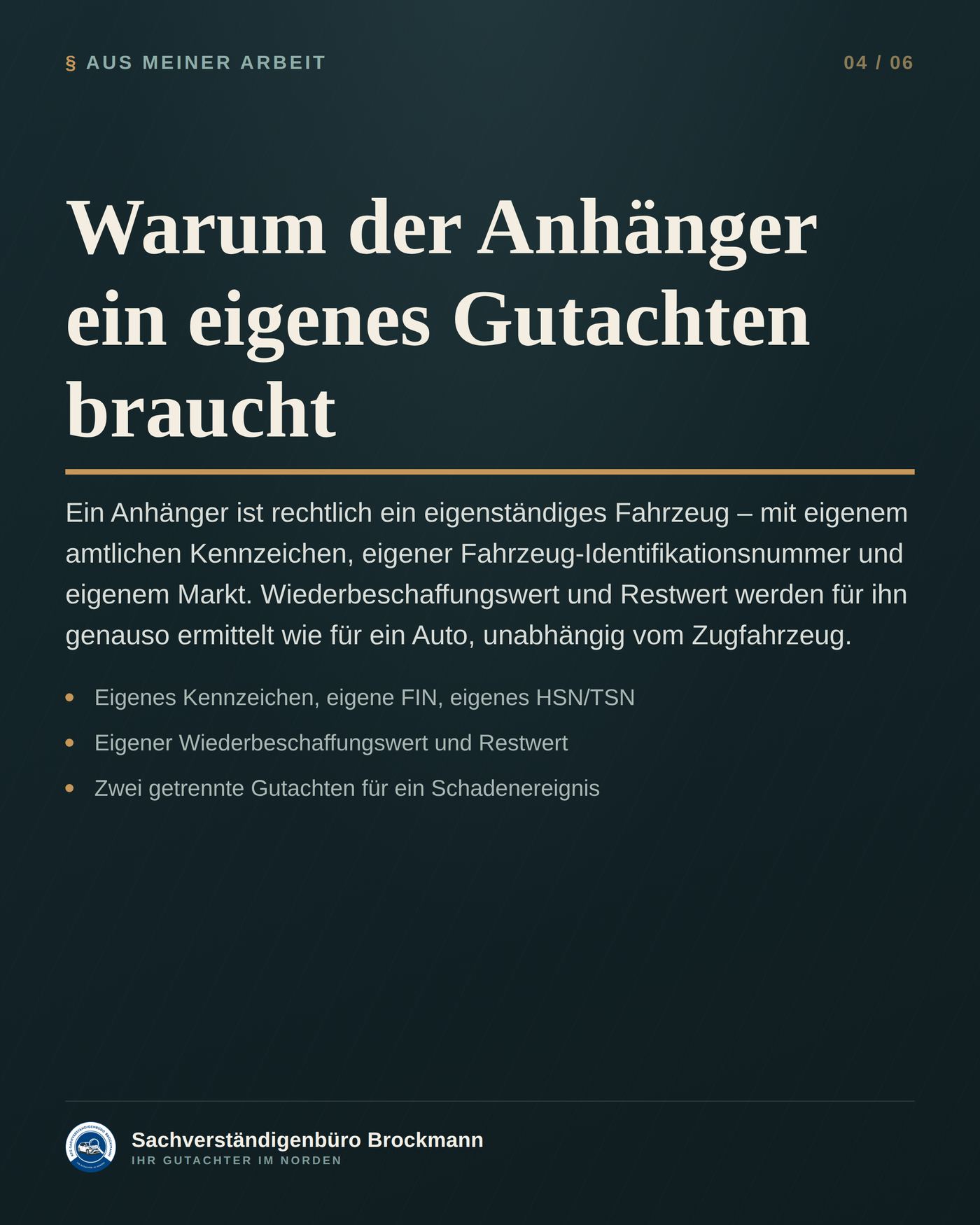 VW Caddy EcoProfi – ein Aufprall, zwei Totalschäden – Dokumentation Seite 4 von 6