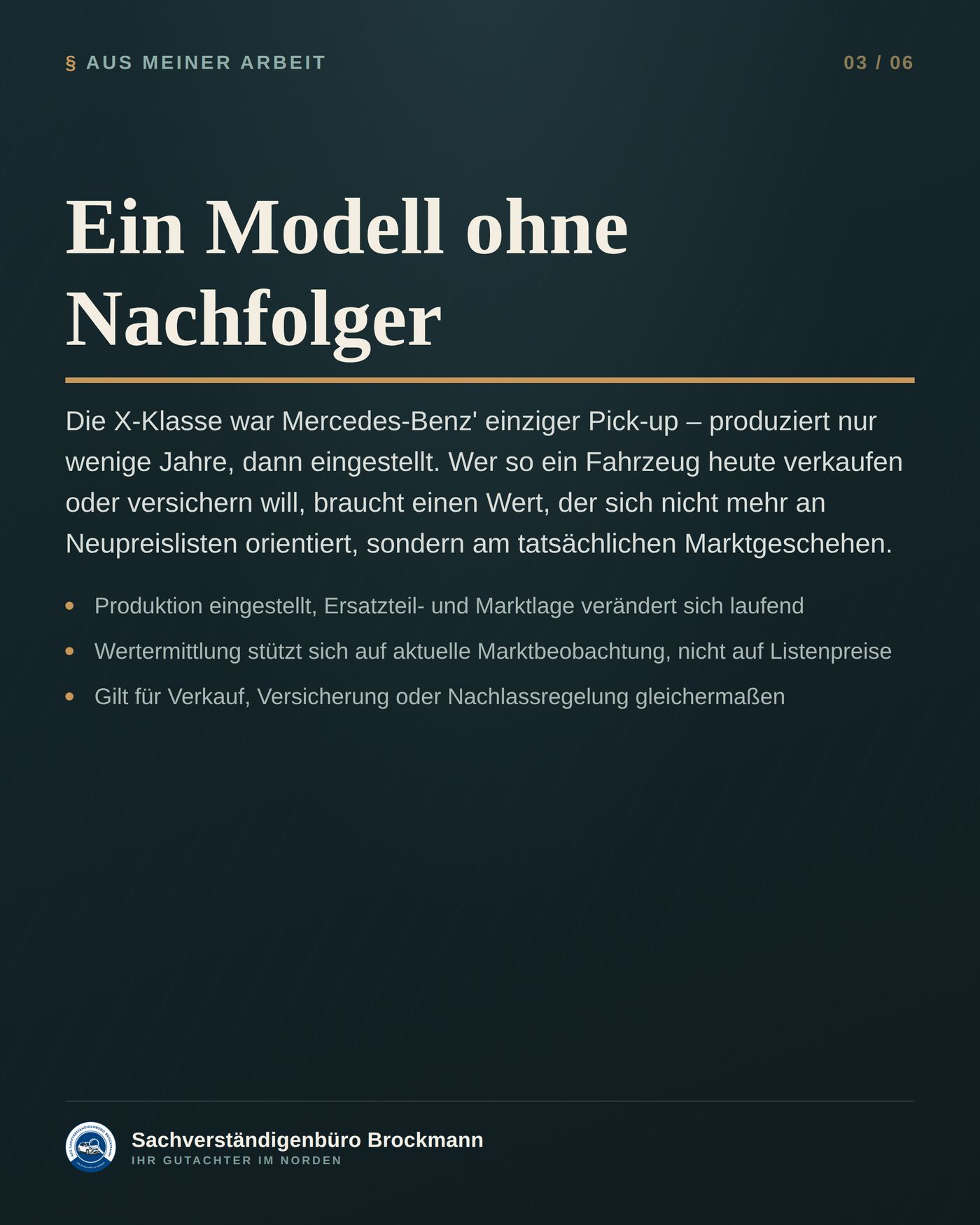 Mercedes X-Klasse – einen Pickup ohne Nachfolger bewerten &ndash; Dokumentation Seite 3 von 6