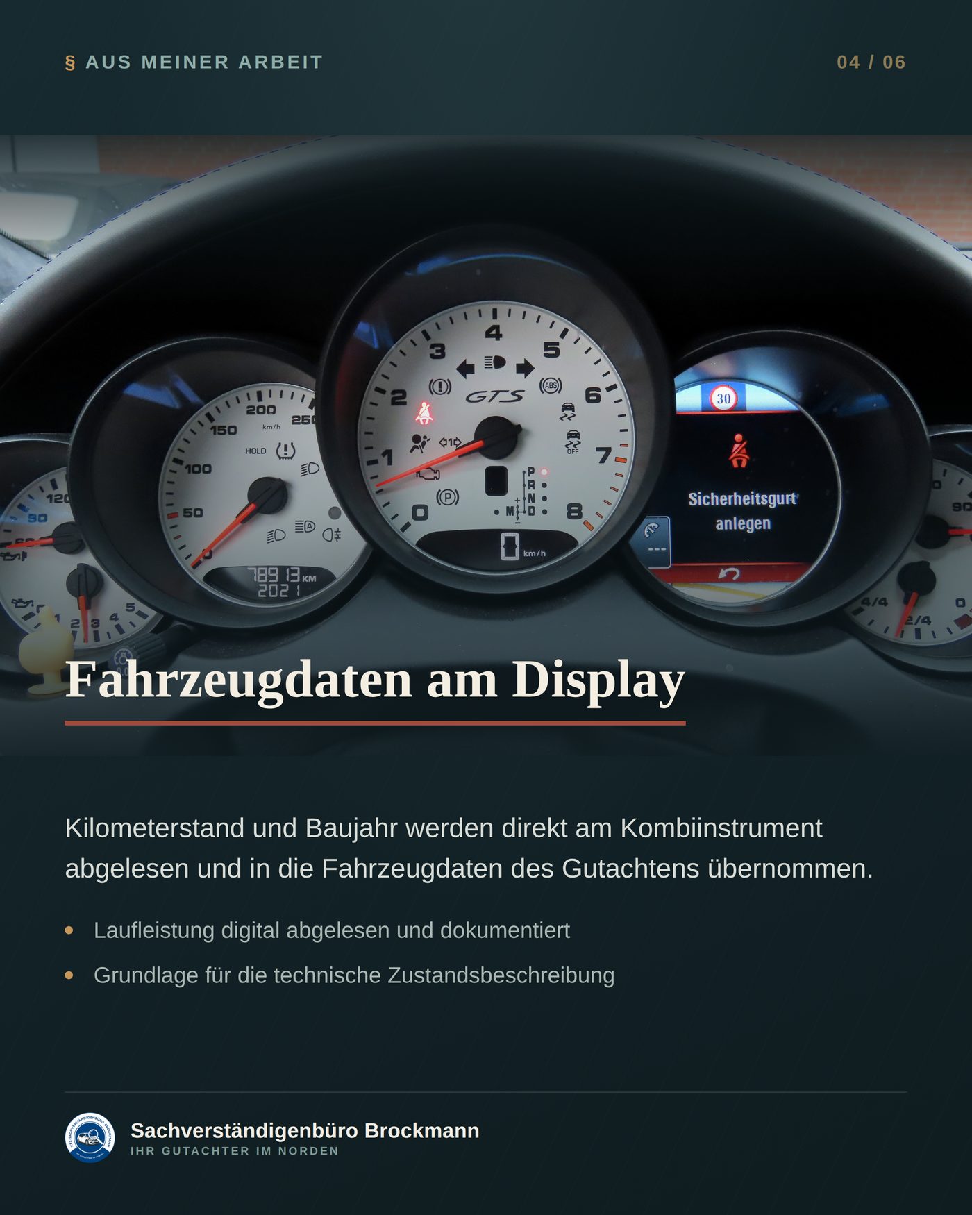 Porsche Cayenne GTS – kleine Schadstelle, kein Bagatellschaden – Dokumentation Seite 4 von 6