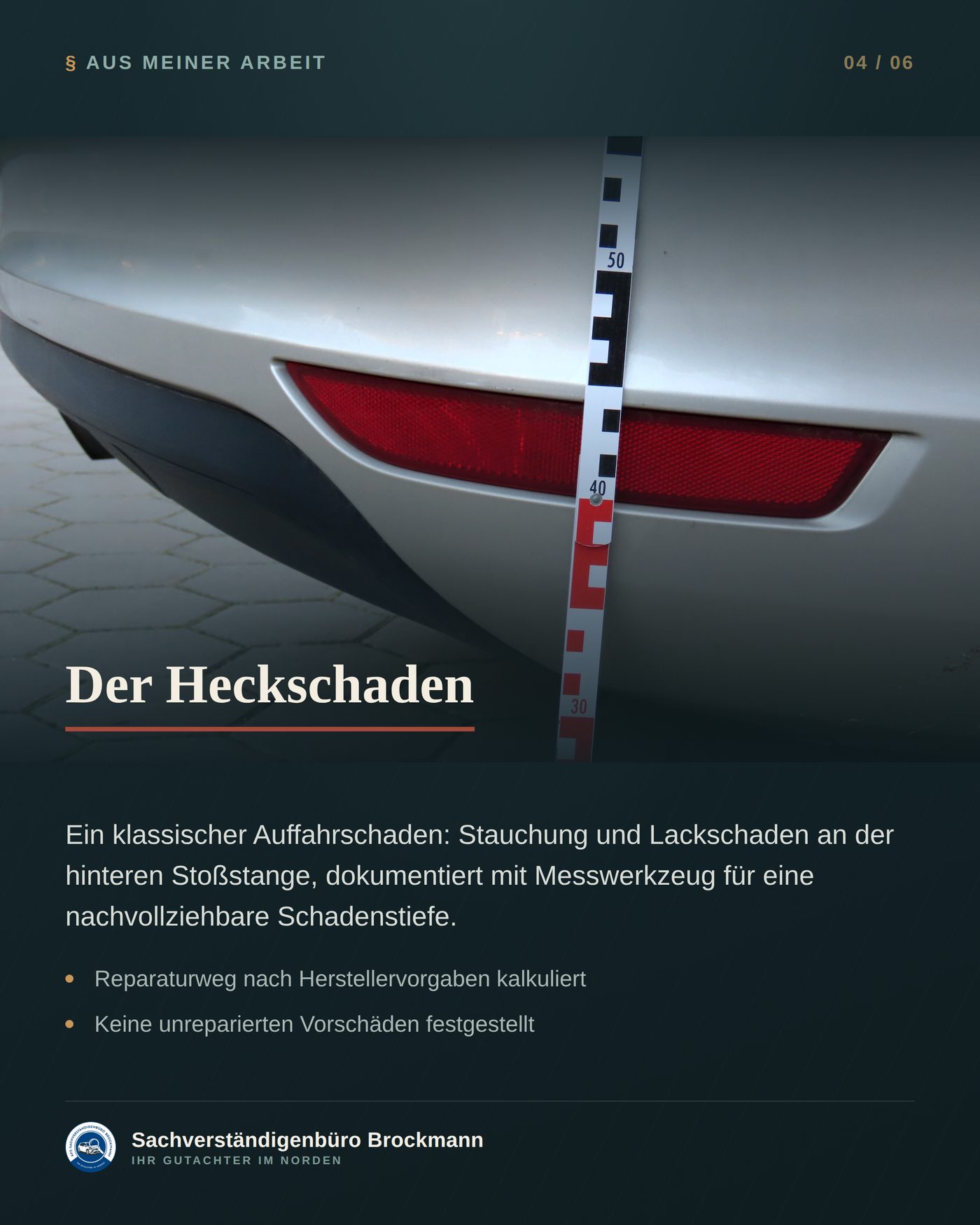 VW Jetta – ein Arbeitstag Reparatur, voller Gutachtenumfang &ndash; Dokumentation Seite 4 von 6