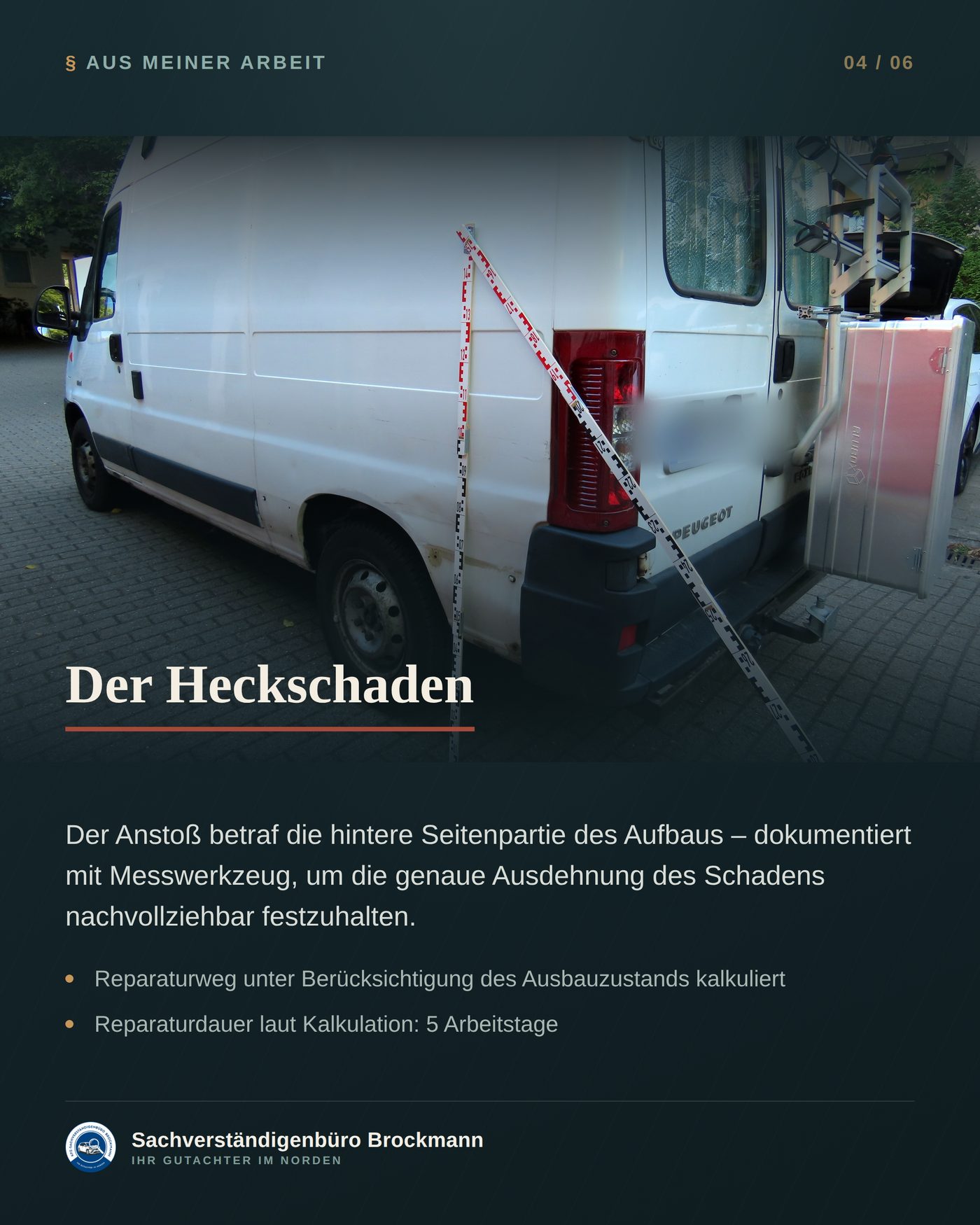 Peugeot Boxer mit Wohnmobilausbau – Wert per Marktrecherche – Dokumentation Seite 4 von 6