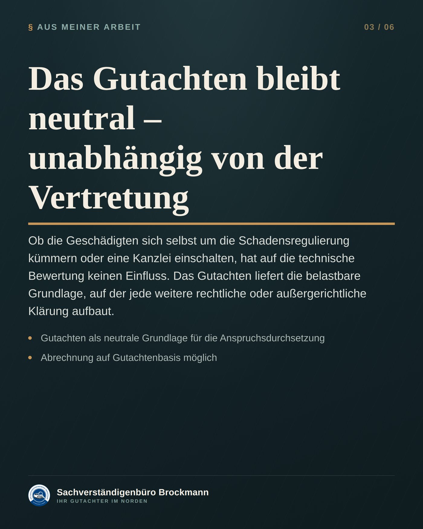 Škoda Yeti – das Gutachten bleibt neutral, auch mit Anwalt – Dokumentation Seite 3 von 6
