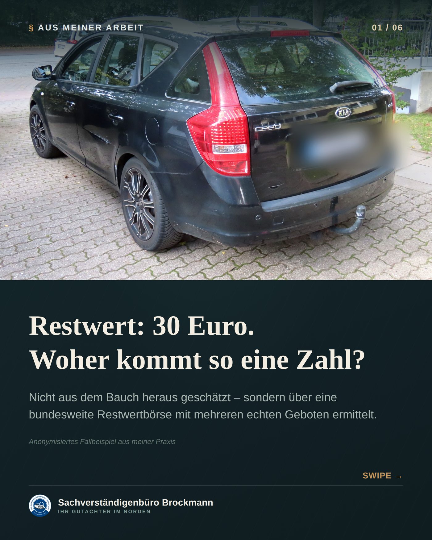 Kia Ceed – woher ein Restwert von 30 Euro kommt