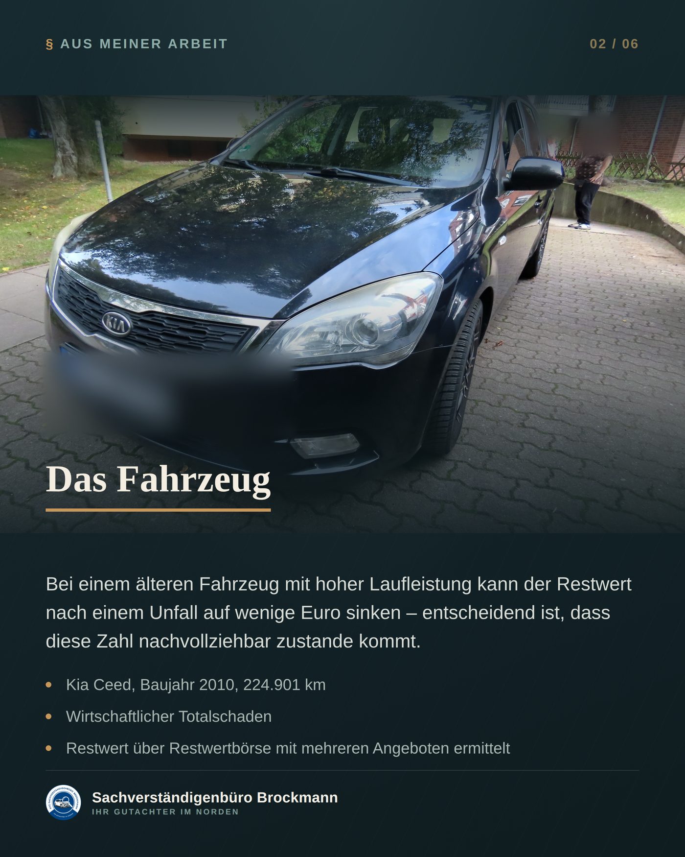 Kia Ceed – woher ein Restwert von 30 Euro kommt &ndash; Dokumentation Seite 2 von 6