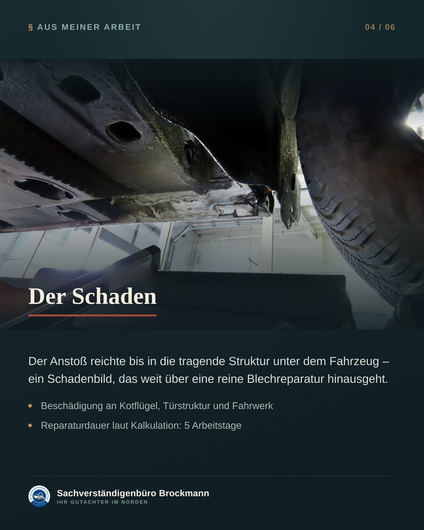 Firmenwagen von 2023 – Totalschaden trotz jungen Alters – Dokumentation Seite 4 von 6