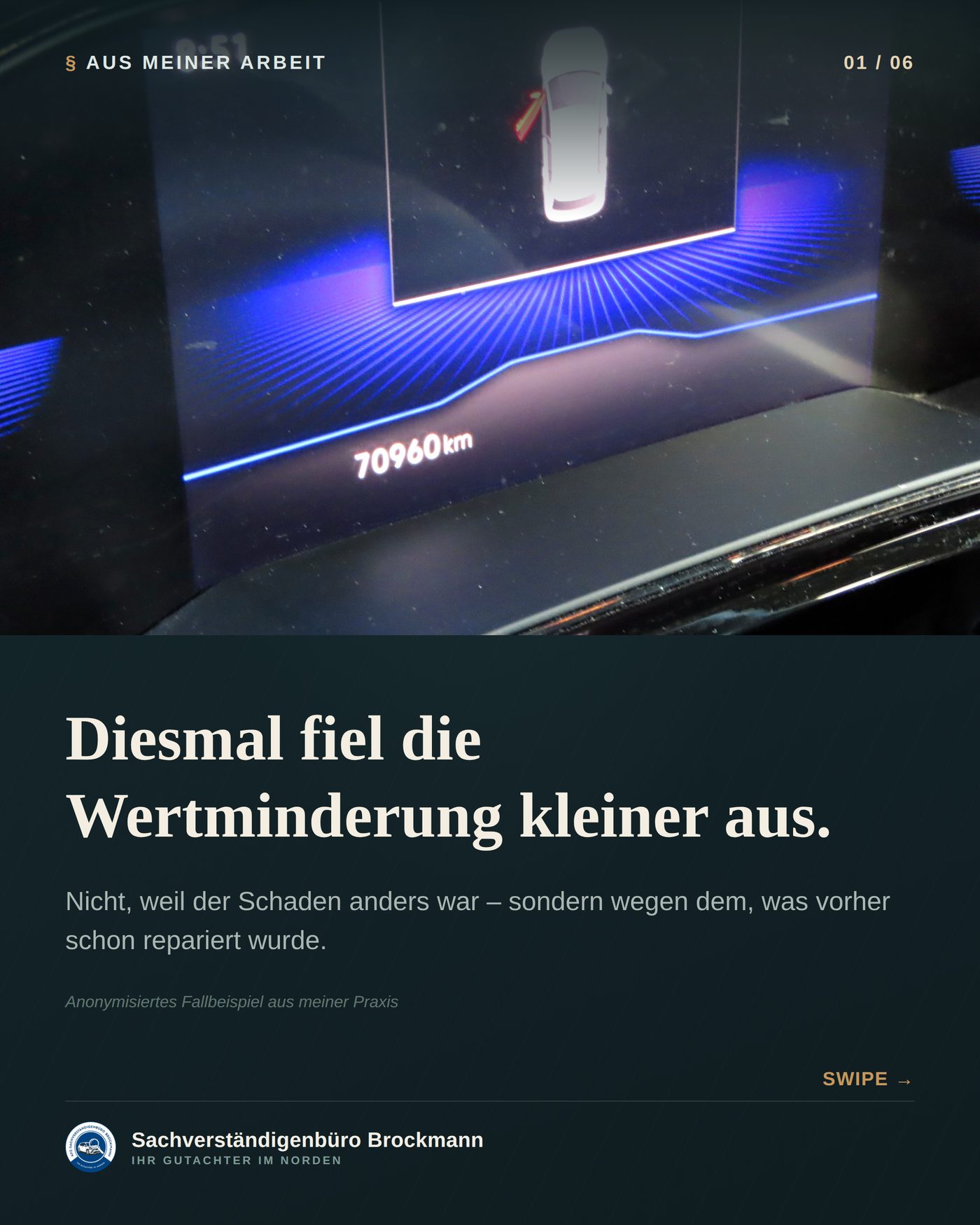 Firmenwagen – warum die Wertminderung diesmal kleiner ausfiel