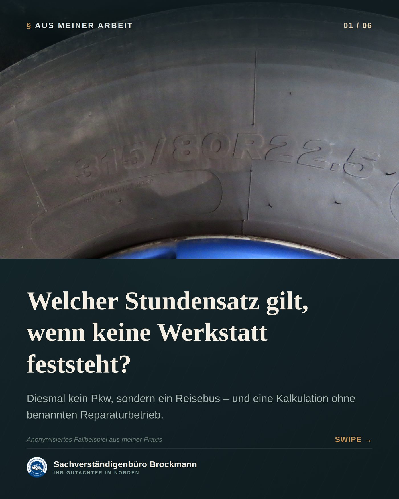 Reisebus – welcher Stundensatz gilt ohne benannte Werkstatt