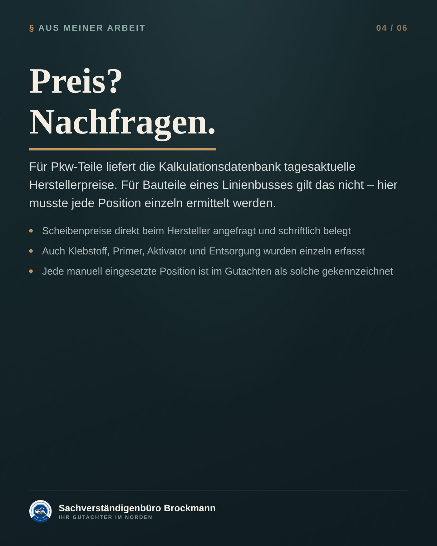 Linienbus im ÖPNV – Preise, die keine Datenbank kennt – Dokumentation Seite 4 von 6