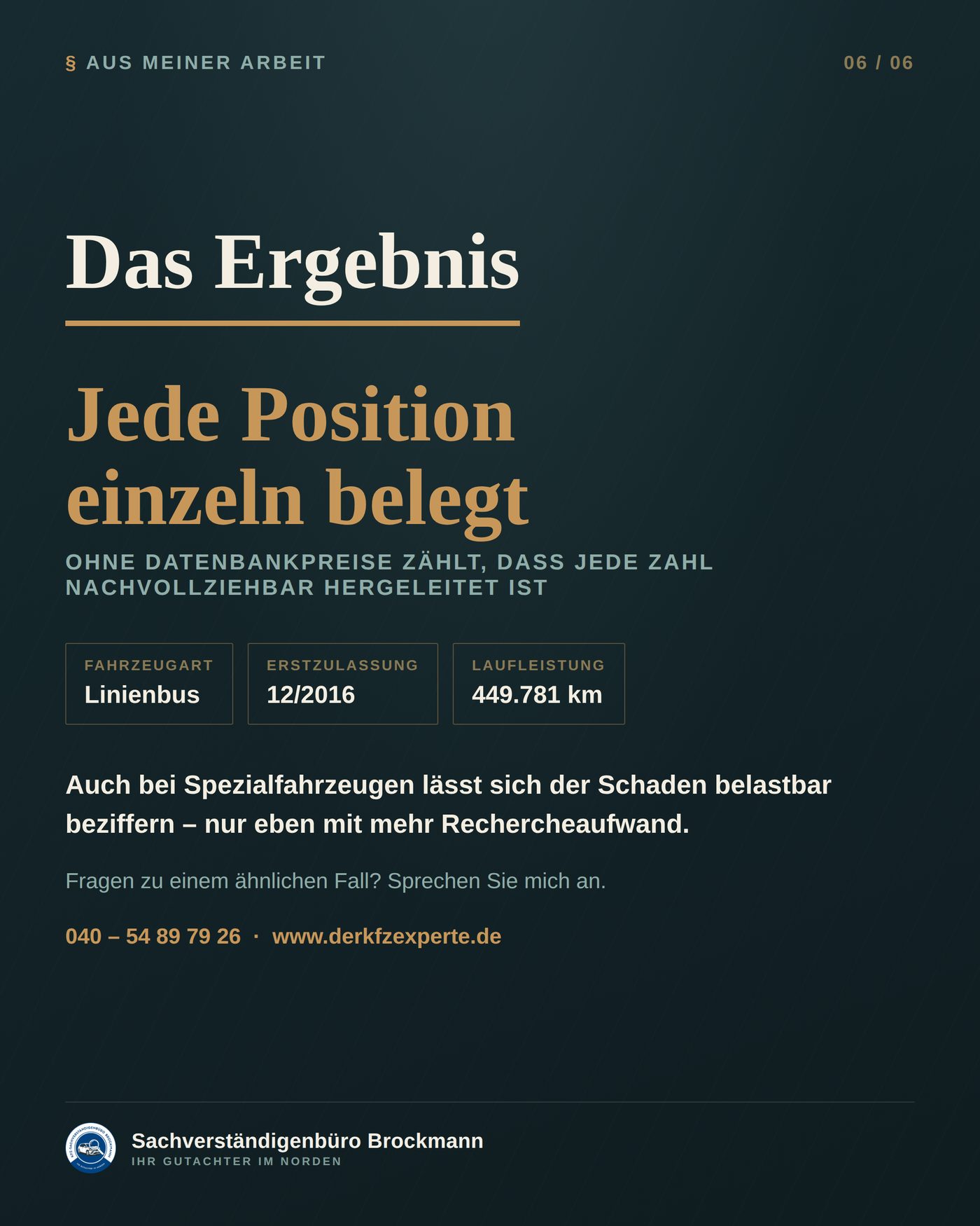 Linienbus im ÖPNV – Preise, die keine Datenbank kennt – Dokumentation Seite 6 von 6