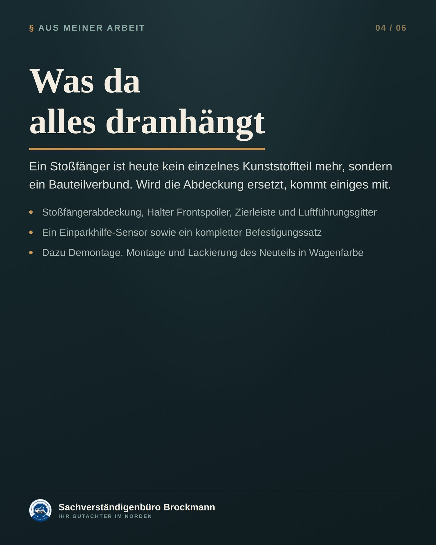 Firmenwagen – sieht aus wie ein Kratzer, kostet 2.724 Euro &ndash; Dokumentation Seite 4 von 6