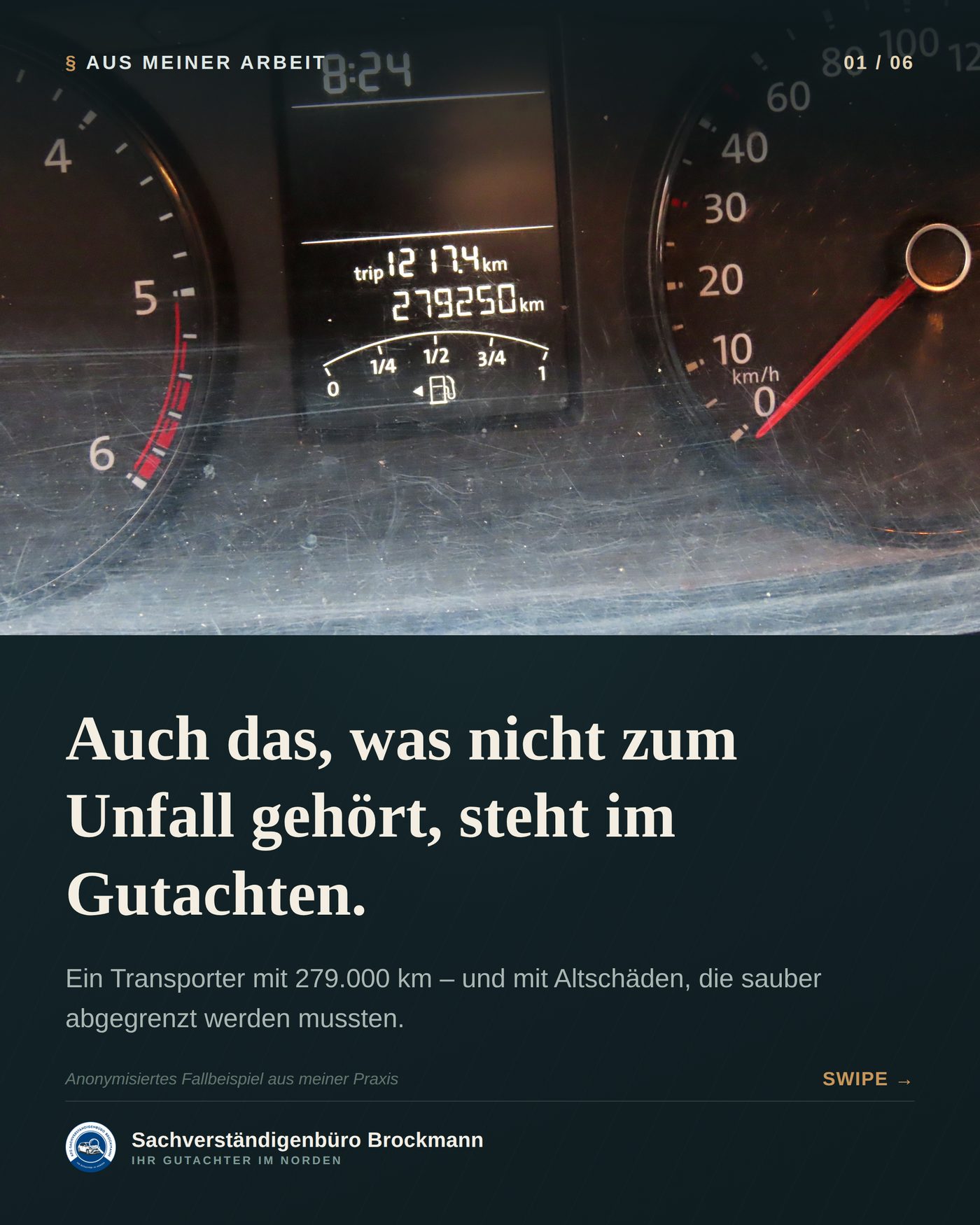 Transporter – Altschäden benennen und sauber abgrenzen