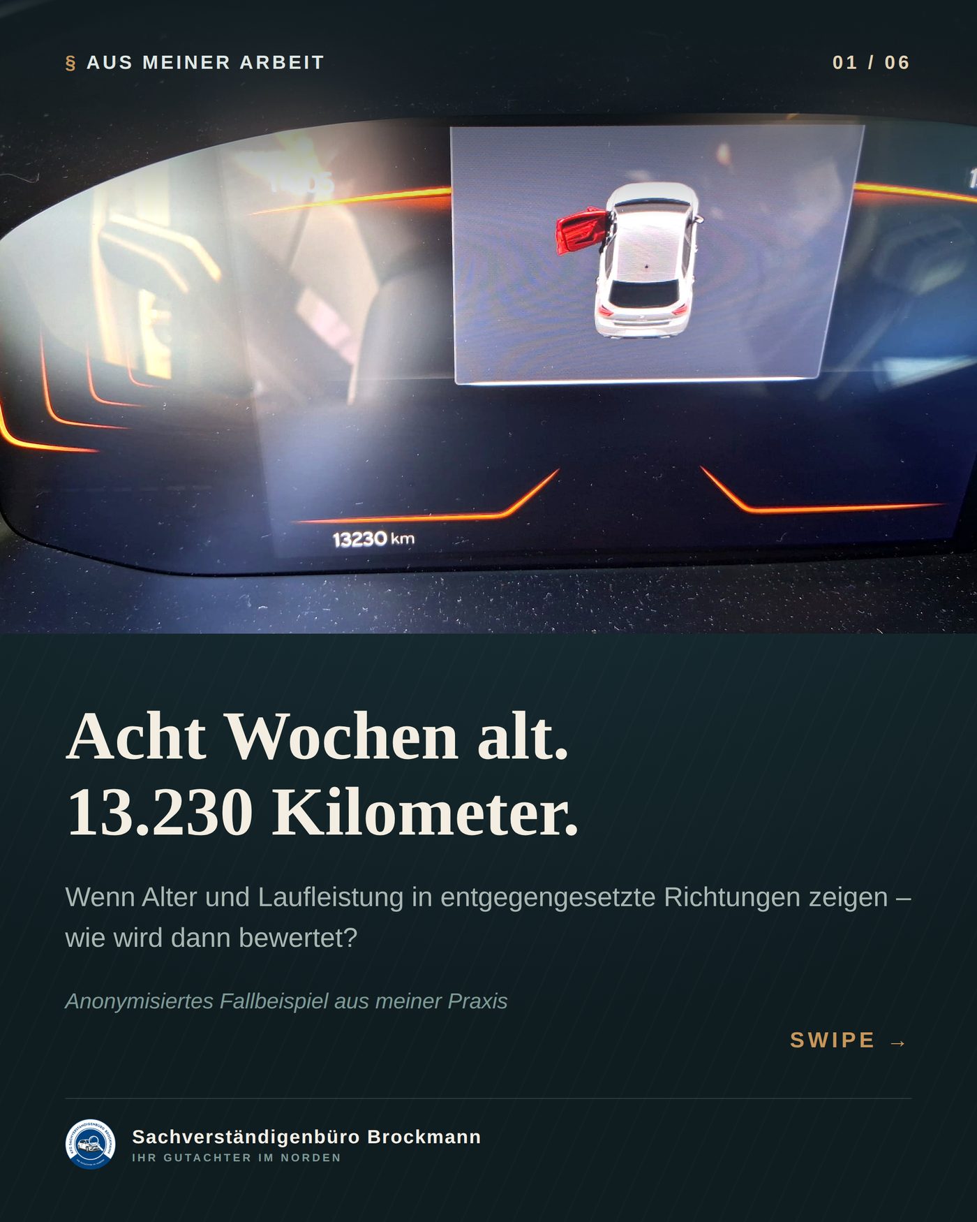Seat Ibiza, acht Wochen alt – Wertminderung ist keine Faustregel