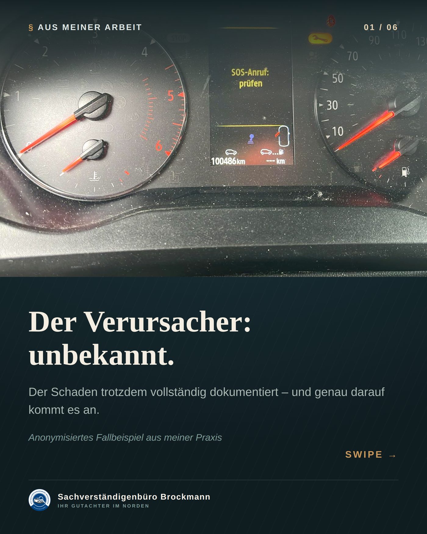 Renault Kangoo – Totalschaden bei unbekanntem Verursacher