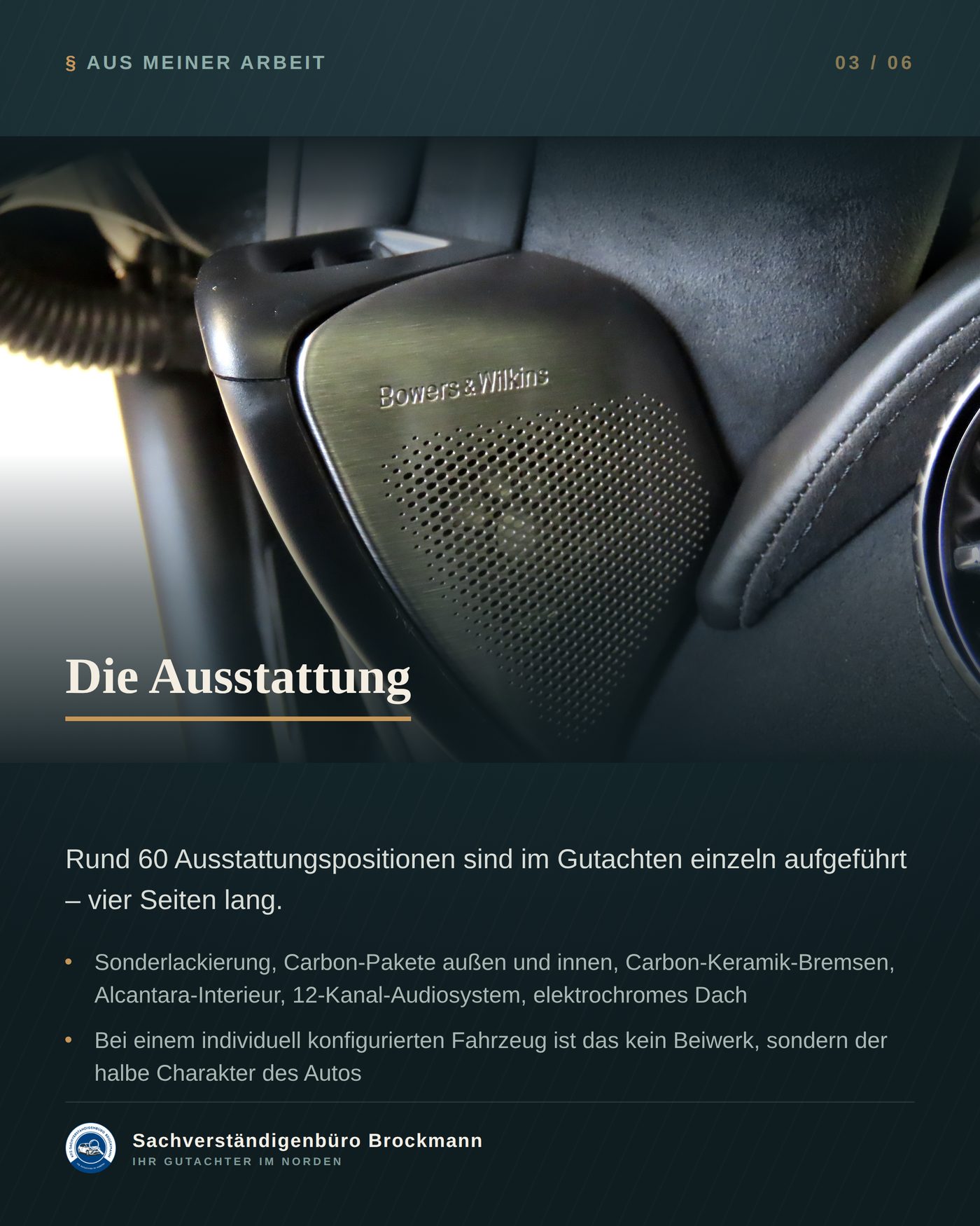 McLaren 750S Spider – Wertgutachten über 312.000 € &ndash; Dokumentation Seite 3 von 6