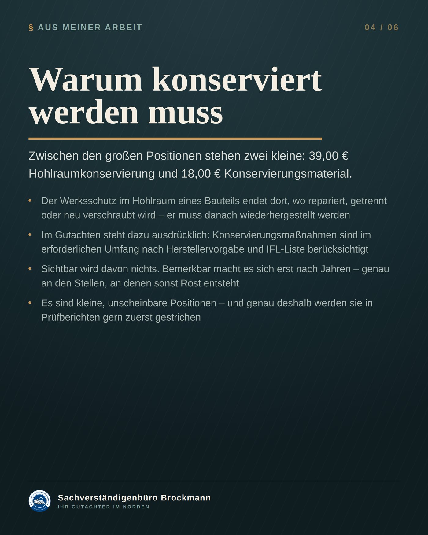VW Caddy Cargo – 57 € Korrosionsschutz, die niemand sieht &ndash; Dokumentation Seite 4 von 6