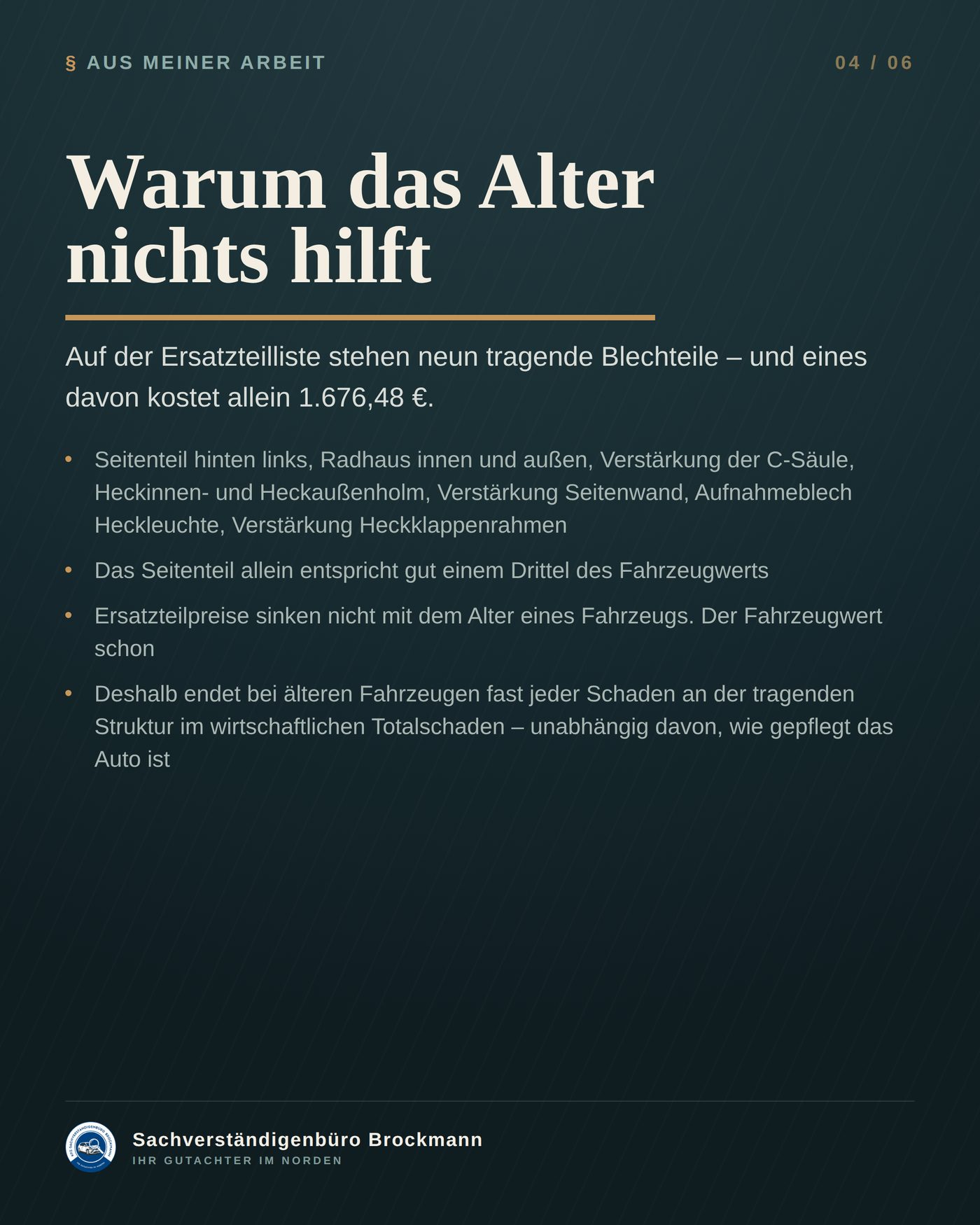 Toyota Yaris – ein Blechteil, ein Drittel des Fahrzeugwerts – Dokumentation Seite 4 von 6