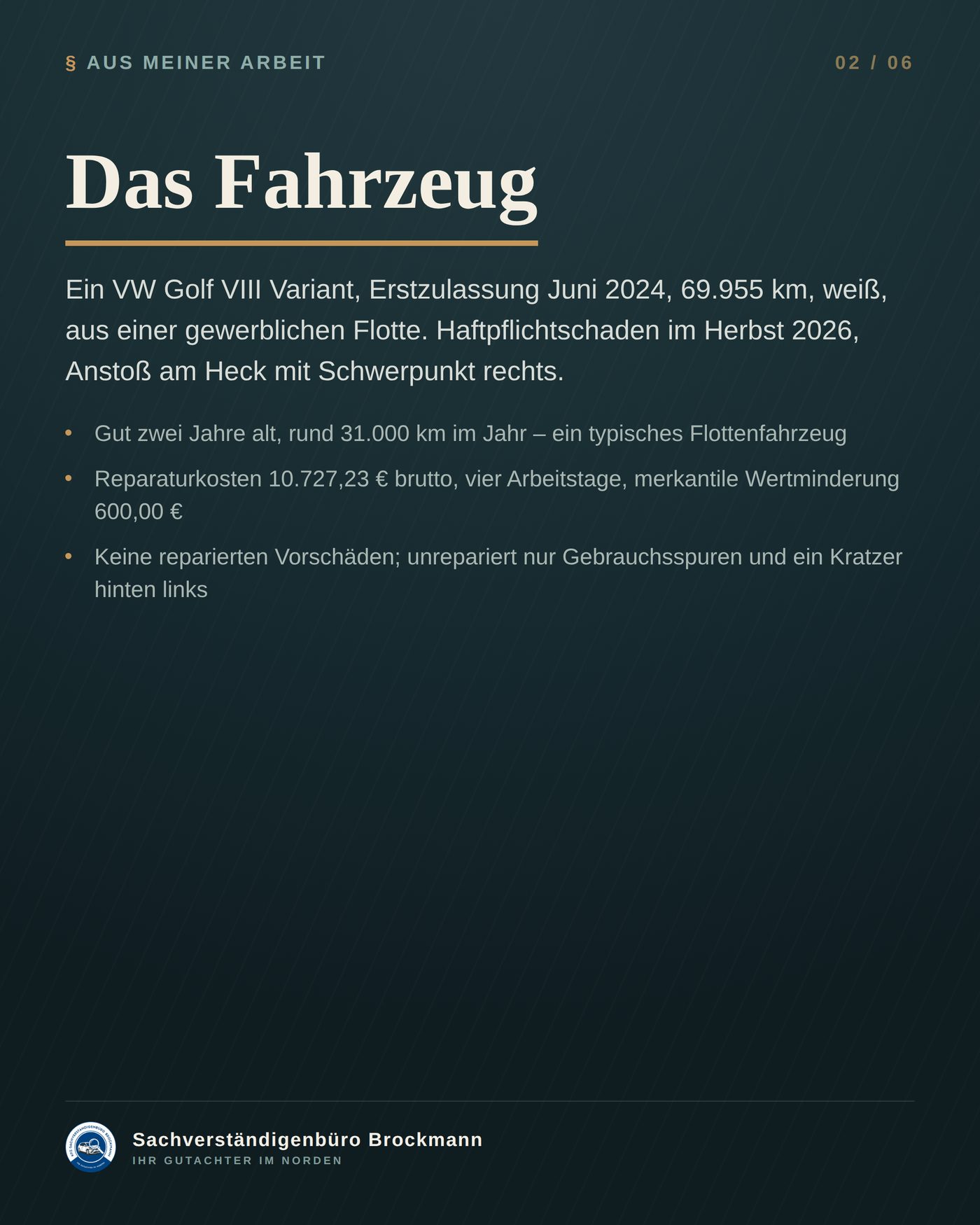VW Golf VIII Variant – vier Arbeitstage für ein Heck &ndash; Dokumentation Seite 2 von 6