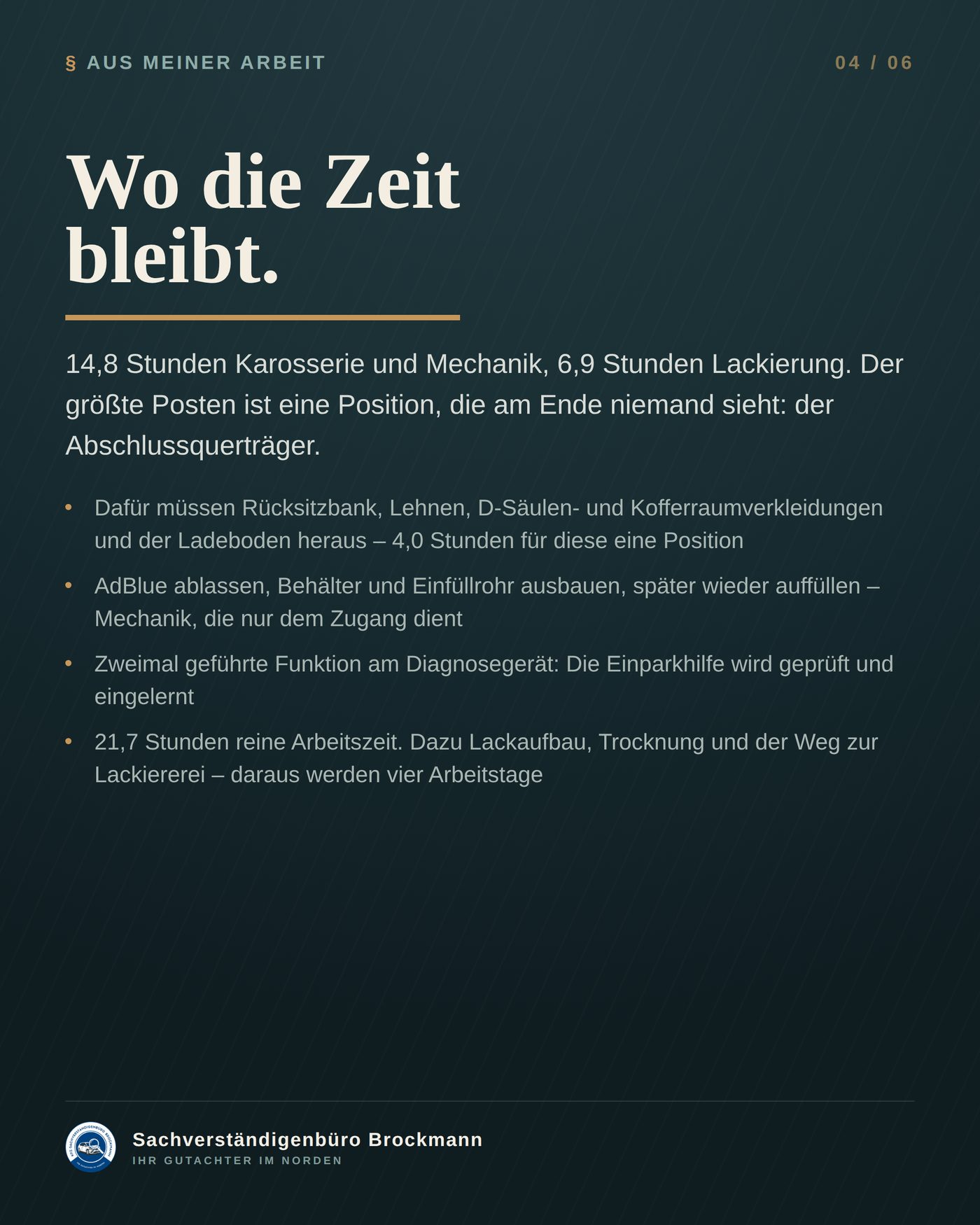 VW Golf VIII Variant – vier Arbeitstage für ein Heck &ndash; Dokumentation Seite 4 von 6